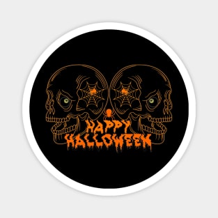 Halloween Spirit Skull Magnet